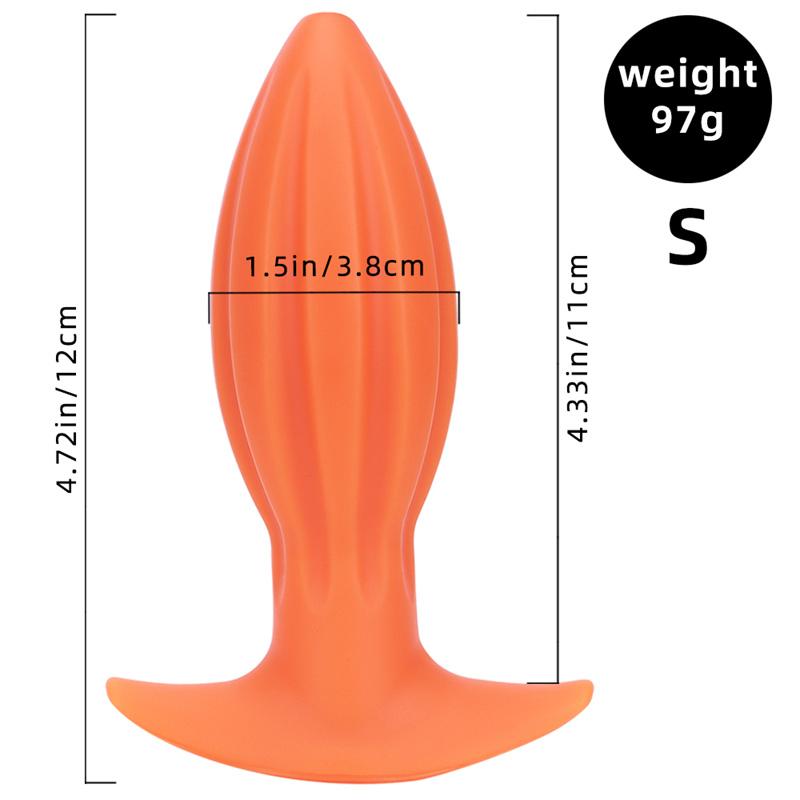 Saugnapf Hinterhof Großer Analplug Fisting Training Weite Analdehnung Silikon Übergröße Analplug Dildo