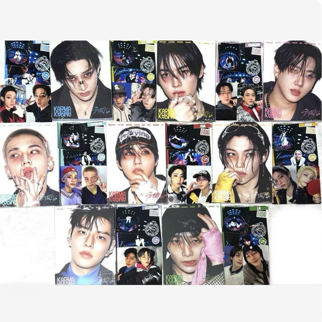 

[Б/У] Straykids Karma Полный набор аккордеон Торговые карты