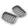Do BMW E36 Seria 3 1997-1999 Grill Samochodowy Styl Diamentowy Przednia Nerka ABS Przednia Pokrywa Grill Srebrny 51138195152 51138195151 Części