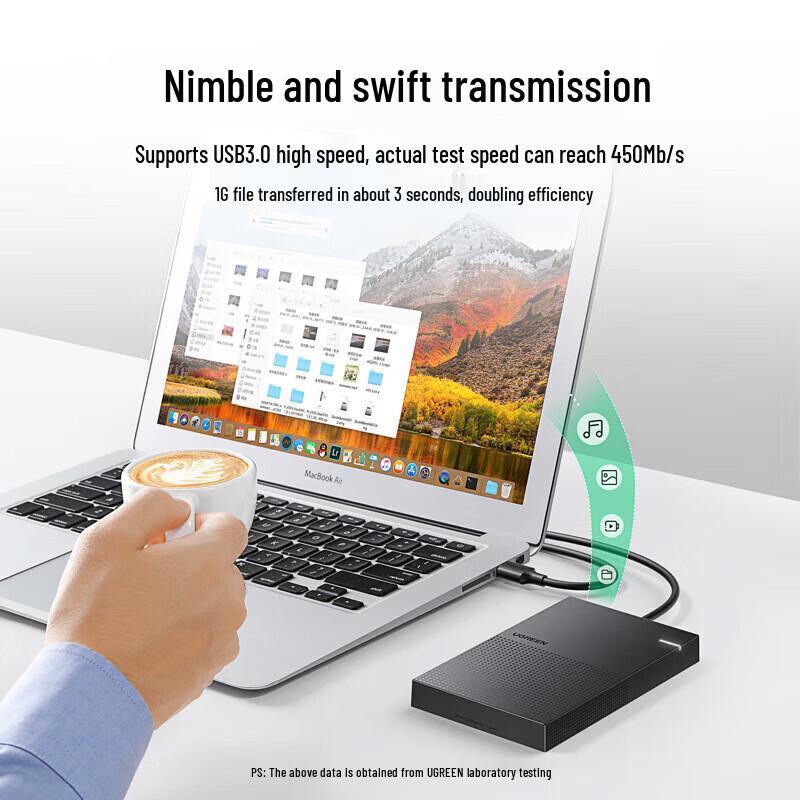 UGREEN USB 3.0 2.5-inch SATA SSD/HDD Enclosure