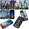 Love Paris Eiffel tower pink Phone Cover Case for Apple iPhone 16 15 14 Plus 13 12 Mini 17 Pro Max + ProMax 16E Air 16+ Casing