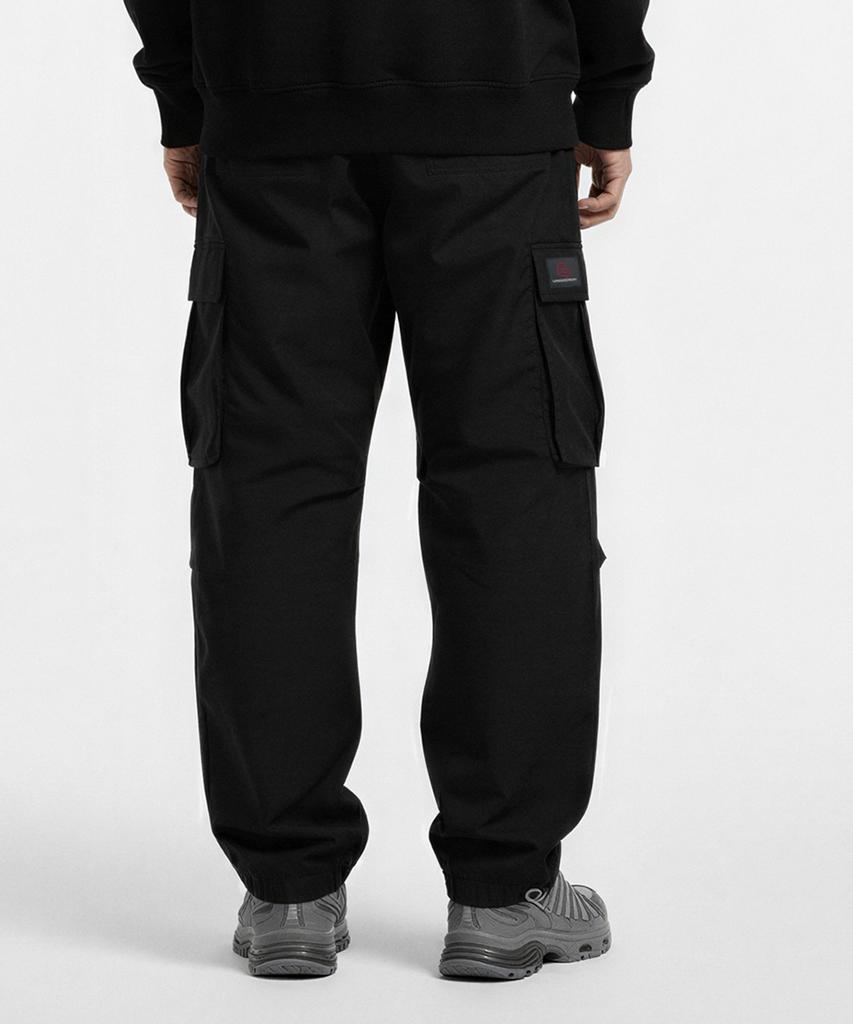 LENGAGEMENT Classic Fit Ripstop Cargo Pants [Black]
