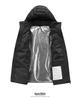 Men's Dual-Control USB Heated Cotton Coat with Nine-Zone Electric Heating