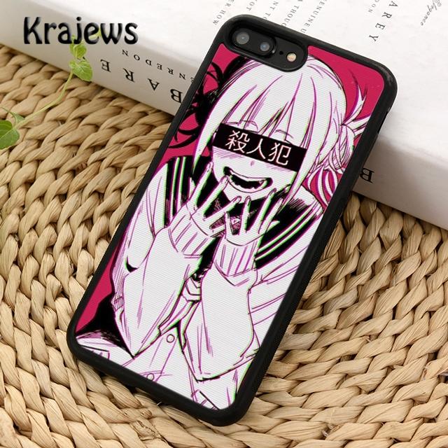 Krajews Sad Japanese Soft Phone Case Cover For iPhone 17 Air 16 15 14 Plus 11 12 13 Pro Max Coque Shell Fundas