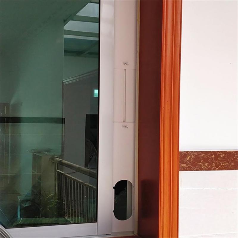 Window Slide Plate Adjustable Portable Air Conditioner Window Vent for Exhaust Hose Air Conditioner Accessories