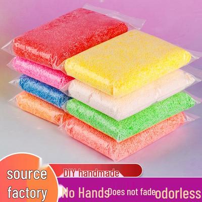 DIY Schneeflocken Perlenknete Set für Kinder - Handgemaltes Mal- und Bastelpaket