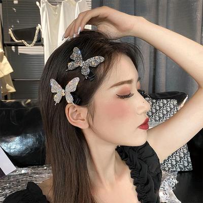 Sweet Butterfly Hair Claws Krabí spony pro ženy Dívky Barevné Kadeřnictví Kadeřnické nástroje Příslušenství Efektní jehlice do vlasů