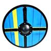 Medieval Viking Shield Sweden Flag For Wall Art Wooden Ragnar Viking Shield Battle Vintage Viking Shield
