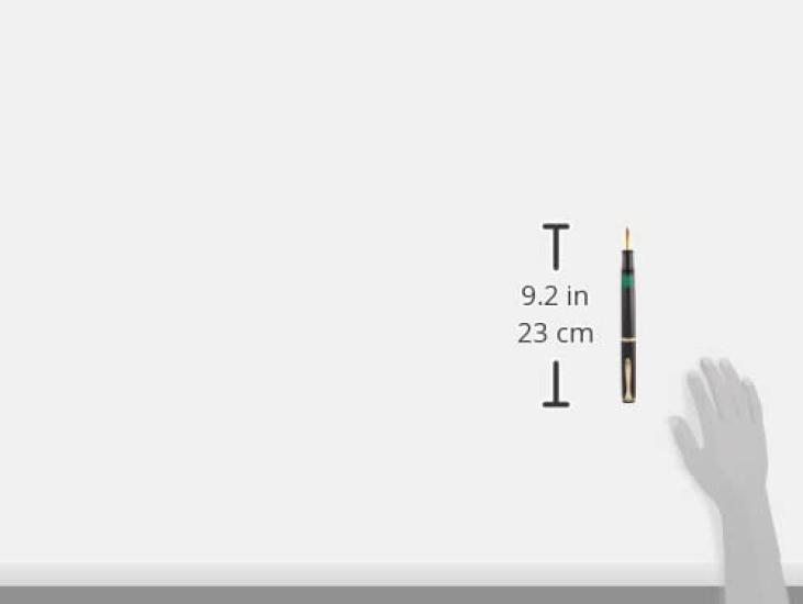 Pelikan M200 Fountain Black Fine Pen, (993915)