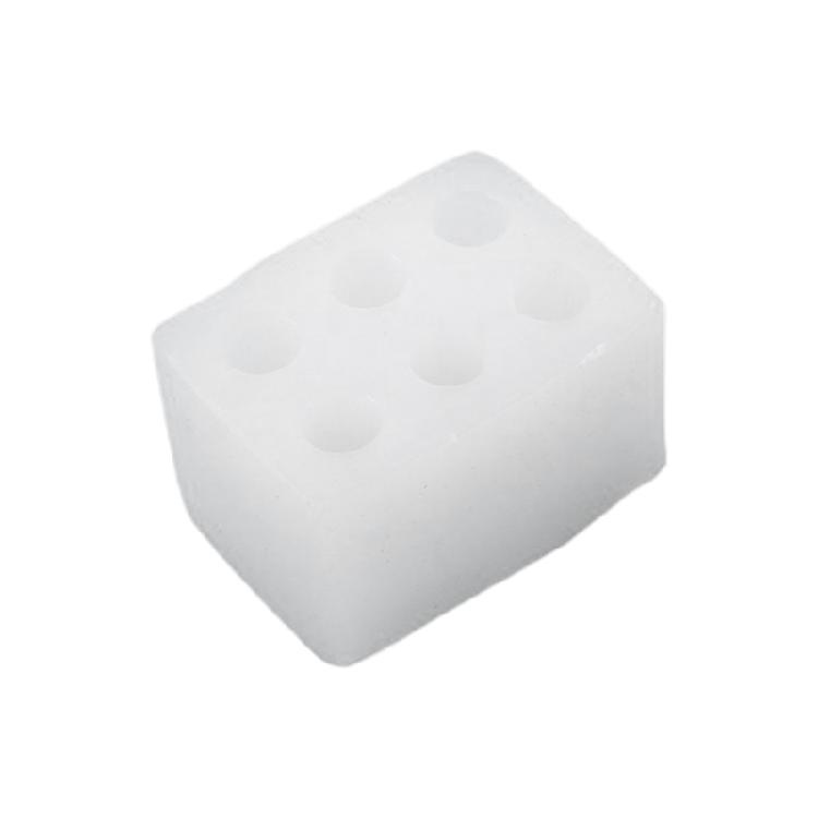 

6-Cavity Mini Candle Silicone Mould 3D Column Candle Epoxy Resin Mold Cake-Decor 1