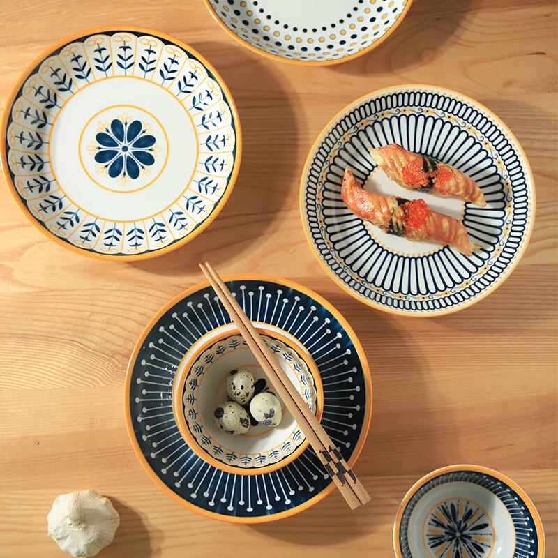 European Style Ceramic Dinner Plate Set
