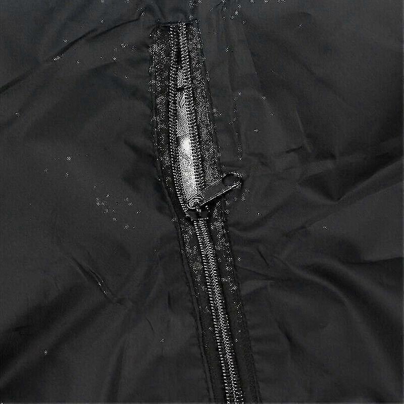 Large Carrying Bag Garden Furniture Cushion Storage Bag Waterproof Black a