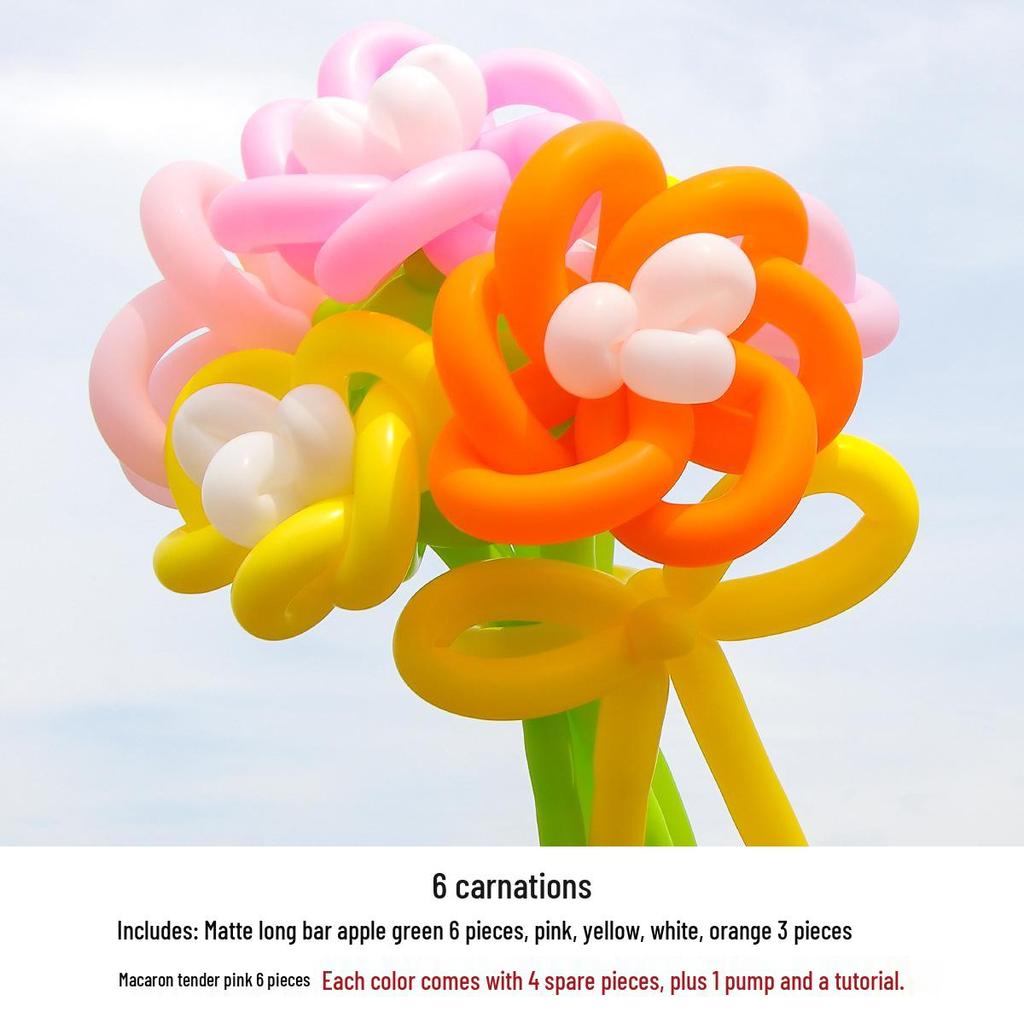 Ins Xiaohongshu DIY Blumen-Ballonstrauß-Set für Kinder - Japanische & Koreanische Partyballons