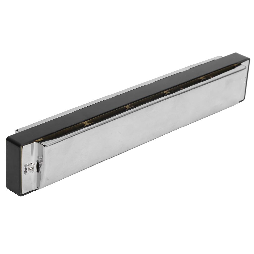 24 Hole Harmonica C Key Octave Tuning Beginner Popular Musical Instrument Supplies