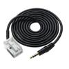 3.5mm Male AUX Connector Audio Cable Adapter for Peugeot 307 308 407 408 507 for Citroen C2 C5 Sega Triumph with VDO RD4 CD