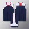 Basketball suit Men's sports quick-drying competition team uniform vest Children's basketball training suit Large size jersey Sleeveless