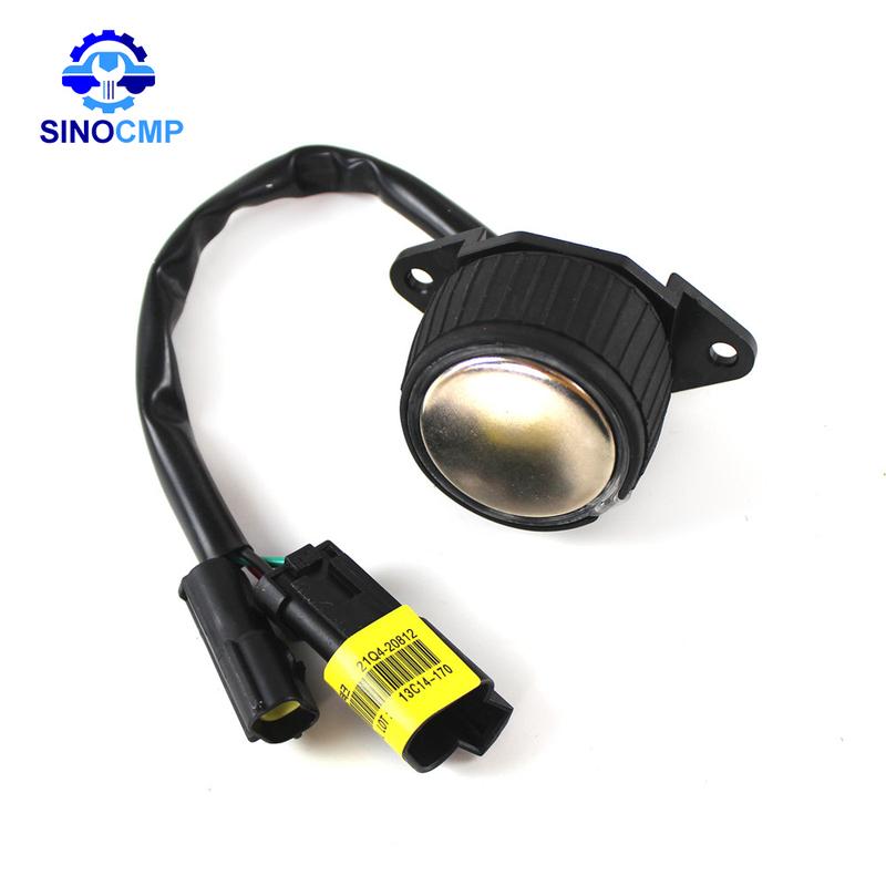 21Q4-20812 13A31-032 Throttle Knob Accel Dial For Hyundai R220-9SH R200-9 R210-9 Excavator