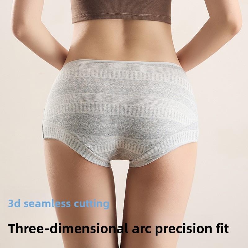Girls Warm in Autumn and Winter 10A Antibacterial Extension Cotton Crotch Full Hip Boxer Briefs