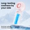 Misting Portable Handheld Cooling Fan 2000mAh Rechargeable 4-Speed Spray Fan With Mist For Outdoor Hiking Camping