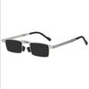 Compact Ultralight Foldable Stainless Steel Anti-UV Sunglasses, Screwless Design