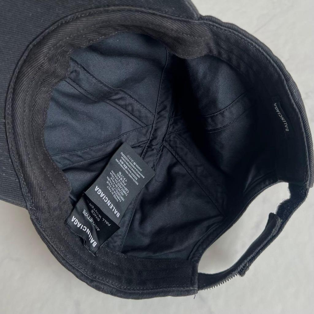 Used BALENCIAGA hat cap black black