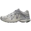 XT WHISPER Cushioning And Abrasion Resistant Coverage Low Top Contagrip Trail Running Shoes Unisex Gray Silver Sneakers 478014
