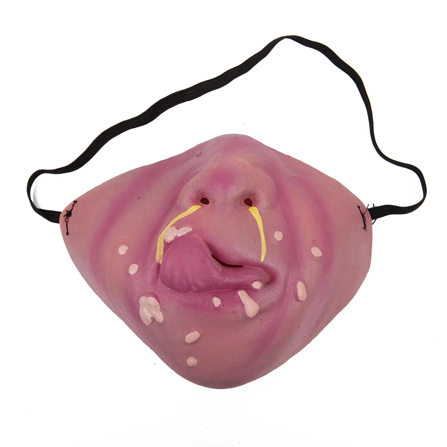

Latex Half Face Masks Adult Clown Mask Horrible Masks Humorous Funny Elastic Band Faced Mask Halloween Party Cosplay Props