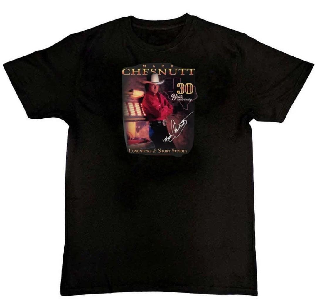 Vtg Mark Chesnutt 30th Anniversary Graphic Print UnisexT-Shirt M