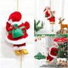 Dubxon Christmas Santa Claus Ornament Figurine, Hanging Ornament for Home Decor, Cute and Popular Gift for Christmas Tree