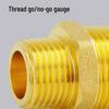 Copper Reducing Coupling and Tee Reducer Elbow, Female To Male Thread, 4 To 6 Points Conversion.