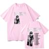 Lenny Kravitz Live2026 Maglietta Grafica Uomo Cotone di Alta Qualità Moda Uomo Manica Corta Stile Musica Punk Streetwear