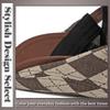 One Limitation Argyle Check Hunting Golf and CP673 Cap, Cap, Travel, Outdoor, Men's Women's, (Brown)