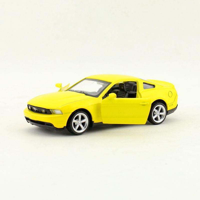 Alloy Car Model Toy Ford Mustang Gt With Door Opening Design For Gift Kids