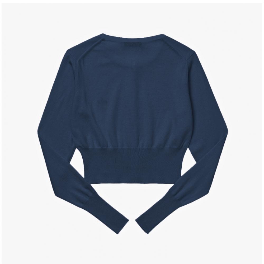 Vivienne Westwood Cashmere Crop Cardigan 1803002u Y001v K410 Bea Orb Logo