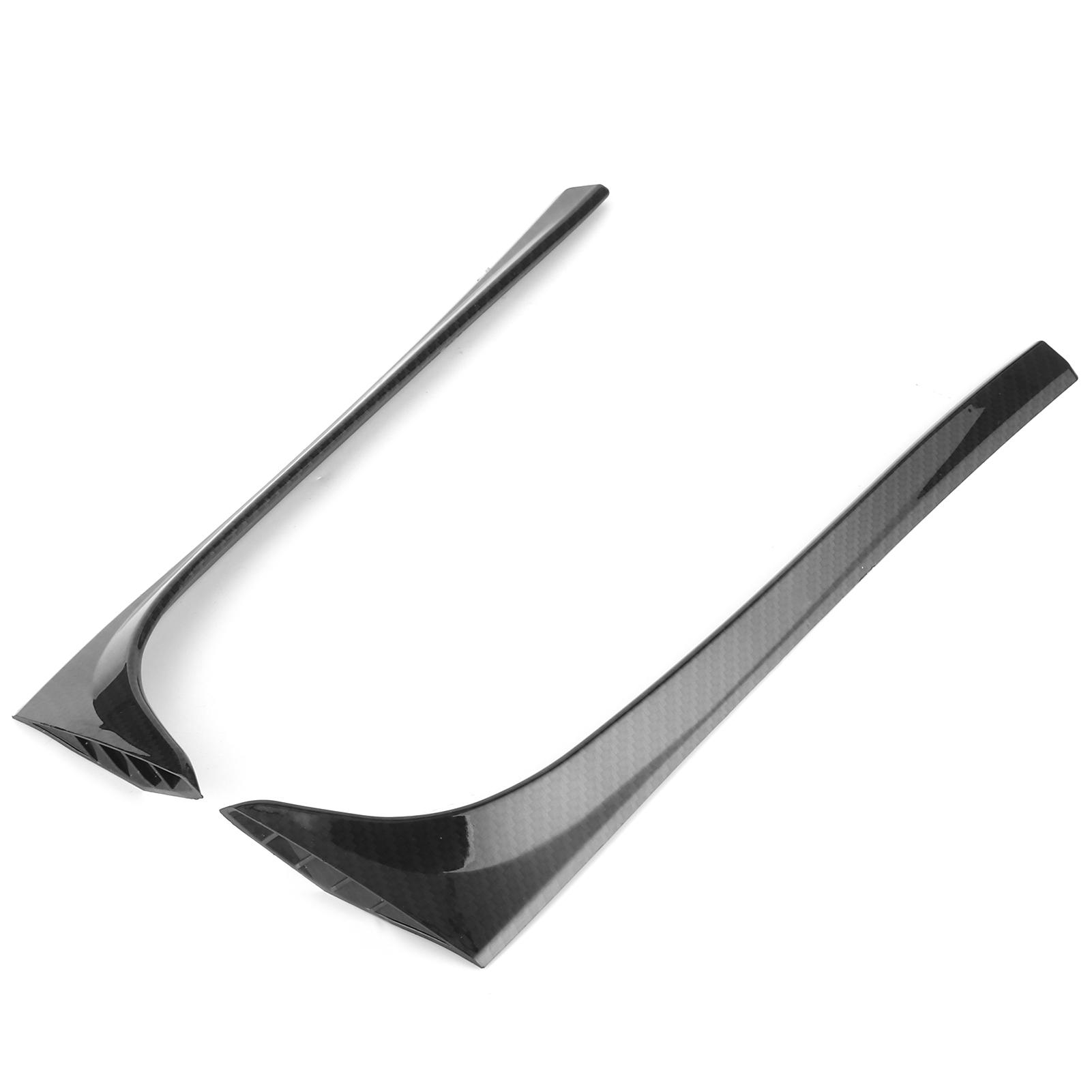 

2pcs Rear Window Spoiler Side Wing Trim Cover Car Vehicle Modification Fit for MK7 GTD R 2014‑2018