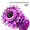 High Strength Bicycles Flywheel 18T Single Speed Bike Freewhee Bicycles Cassettes Cog Cycling Accessories Easy To Use