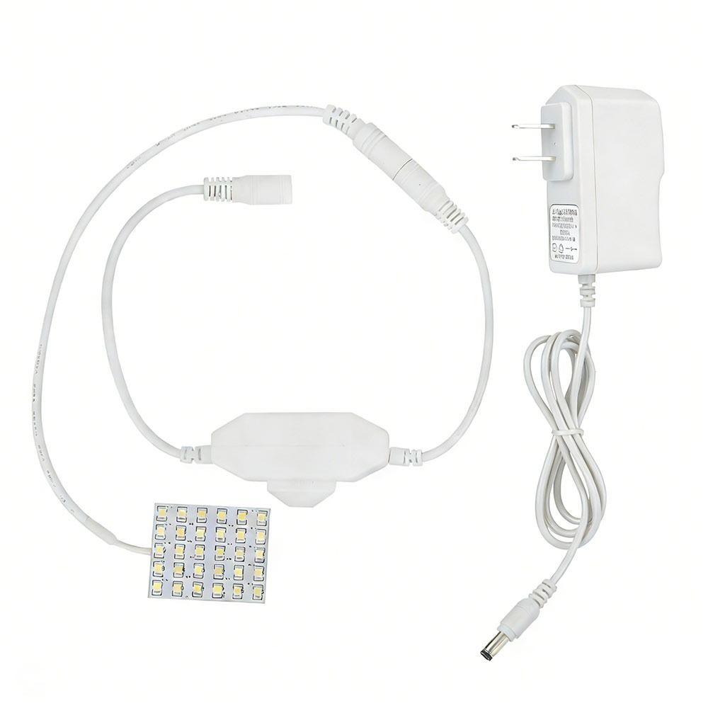 4pcs 30LED Sewing Machine Light Eye Protection Lamp Flexible Sewing Machine LED Light Energy Saving 110-240V Machine Light