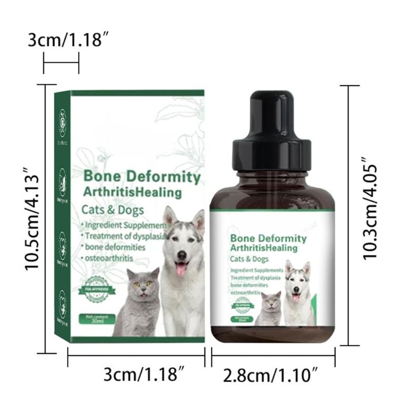 1ounce Pet Joints Care Drop for Bone Relief Dogs Arthritis Repair Drops Powerful Joints Support Drop for Cat Hip Joints