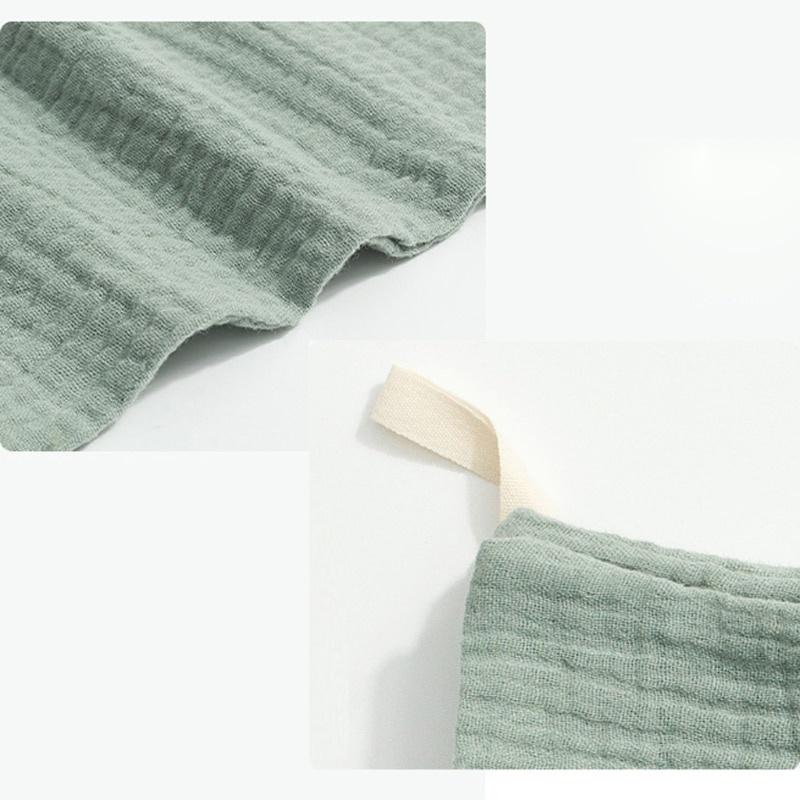 5pcs/set Towel Baby Facecloth Baby Bath Towel Handkerchief Cotton Burp Cloth Soft Absorbent Gauze