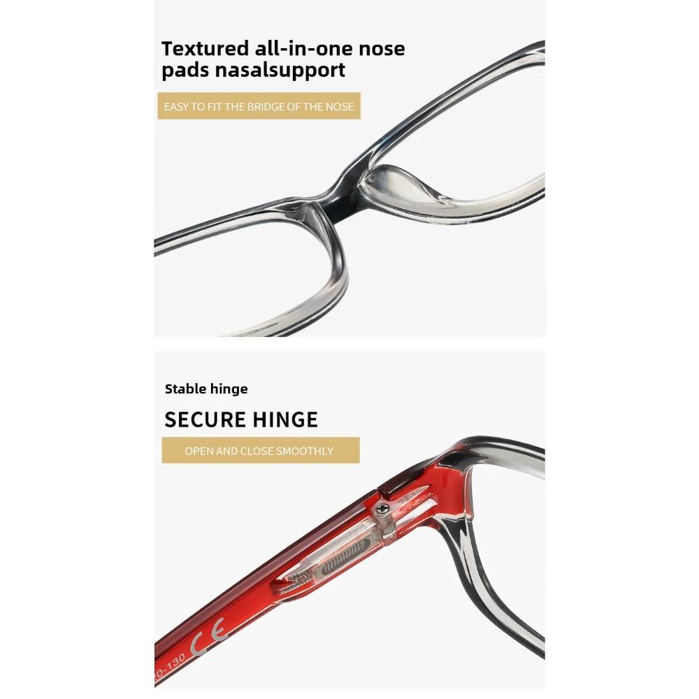 Ultra Light UV Protection Photochromic  Reading Glasses Women Men Fashion Design High-definition Presbyopia Eyewear Anti Blue Light Eyeglasses