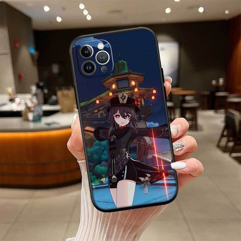 Genshin Impact Phone Case for Redmi Note 12 12S 12C 13 13C 13R 14 14S 14R 14C 11A 13X A3 A3X A4 A5 Pro Max Plus