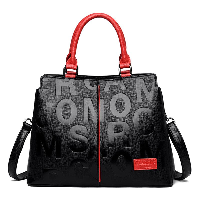 

New brand women s bag Korean version middle-aged mother women s bag high-end handbag women s large-capacity messenger bag красный