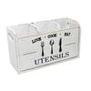 Kitchen Utensil Holder Utensils Crock for Forks Spoons Knives Multipurpose Utensil Organizer for Farmhouse Restaurants Pantry