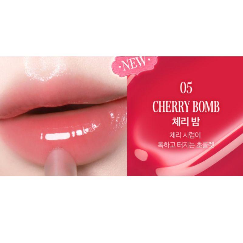 Clio Glaze Lip Serum Set 8g Glossy Hydrating Lip Serum Korean High Shine Plumping Lip Tint Set