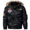Plus Velvet Thick Winter Coat Military Uniform Trend Coat Men Jacket