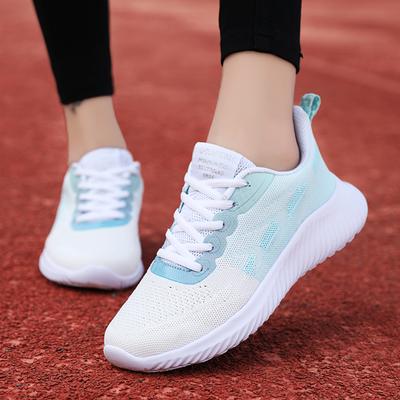 Leichte Lässige Damen Sneaker Sommer Neu Mesh Atmungsaktive Laufschuhe Bequeme Mode Damen Übergröße Walking Schuhe