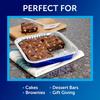3 Pack Disposable Aluminum Bakeware Pans with Lids Nonstick Cake Casserole Baking Containers Strong Durable Easy Transport