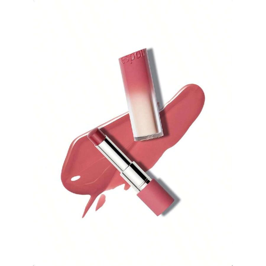 

eSpoir Губная помада Nowear Balming Glow - 3г| Ультра - Легкая, Увлажняющая помада, обогащенная питательными ингредиентами | Обеспечивает долговечность Peach Rise