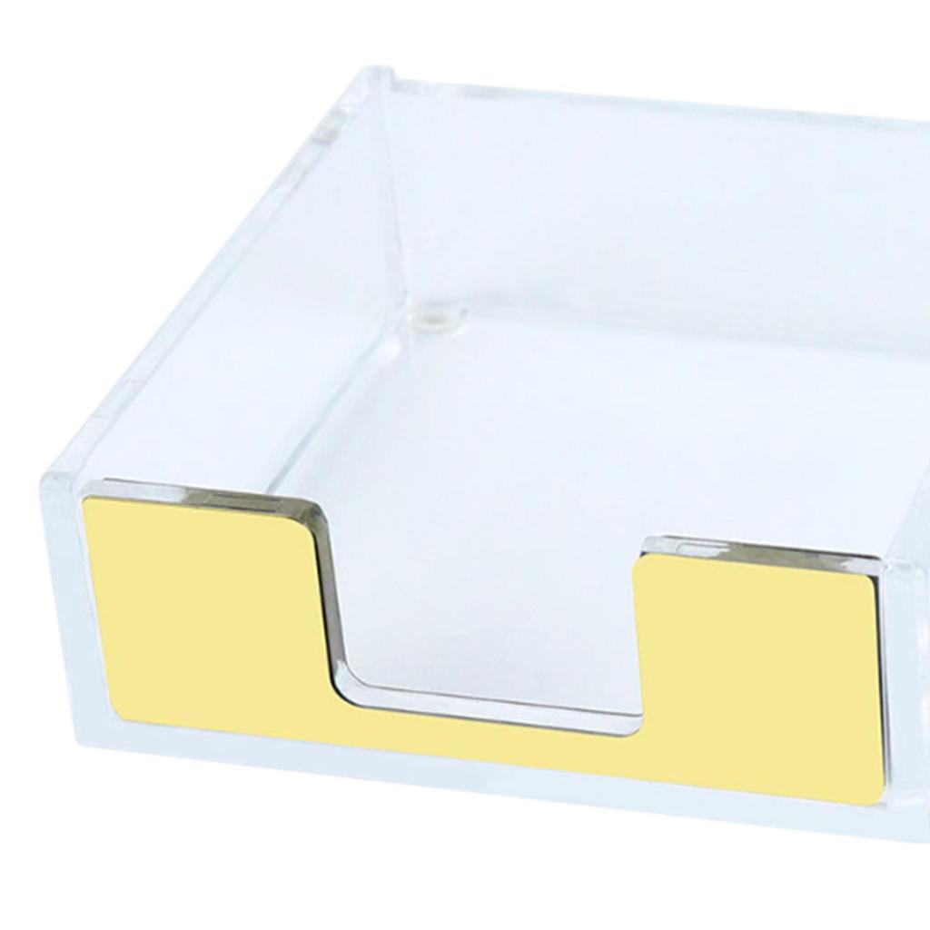 Sticky Note Holder with Stencil for Office And Classroom Organization