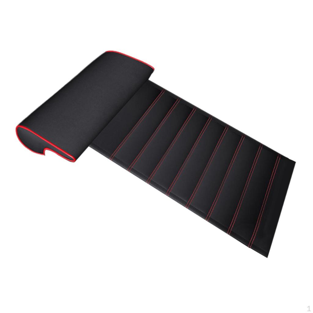 Universal Seat Extension Cushion Leg Rest Pad Waterproof Automobile Thigh Comfortable PU Leather